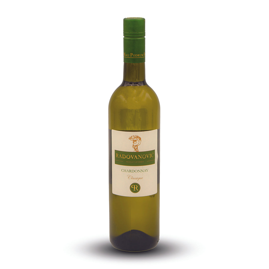 Belo vino CHARDONNAY CLASSIQUE Podrum Radovanović 0,75l