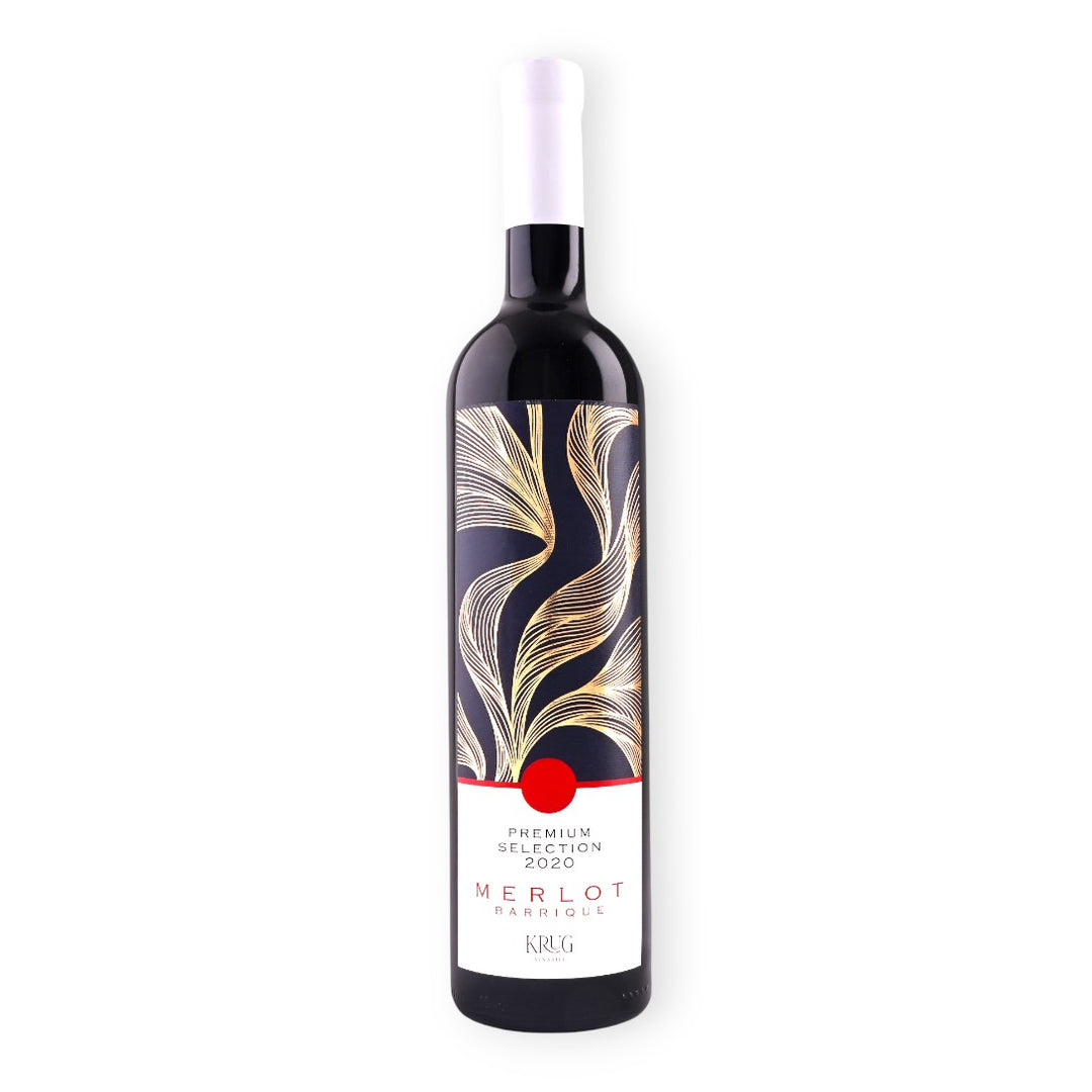 Crveno vino Merlot 2020 Barrique Vinarija Krug 0,7 l