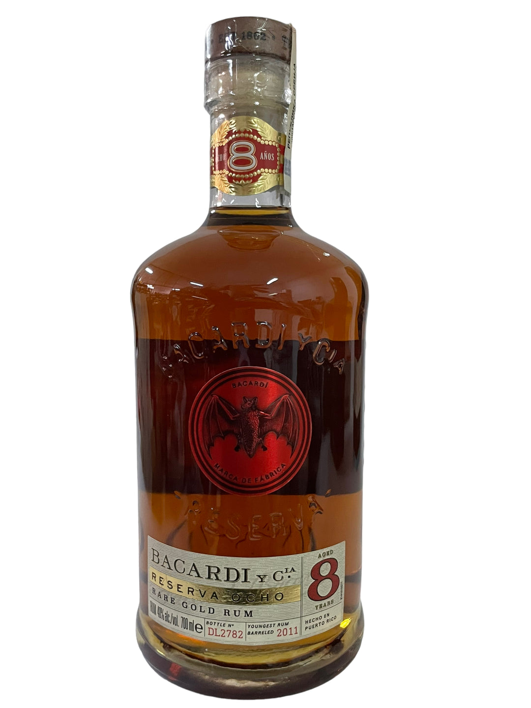 Rum Bacardi Reserva Ocho Rare Gold 8 YO 0.7l