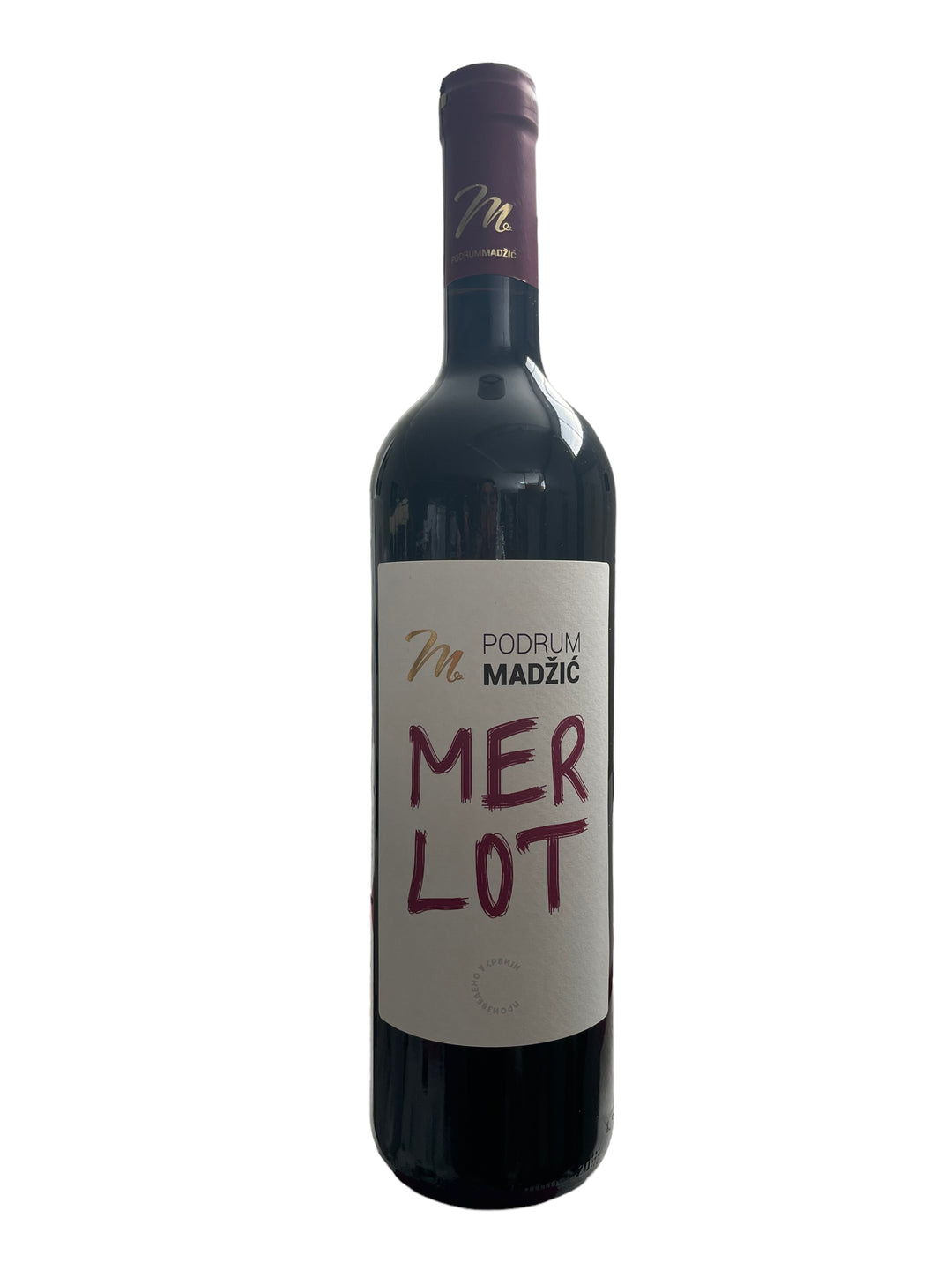 Crveno vino "THE MERLOT" MADŽIĆ 0,75l