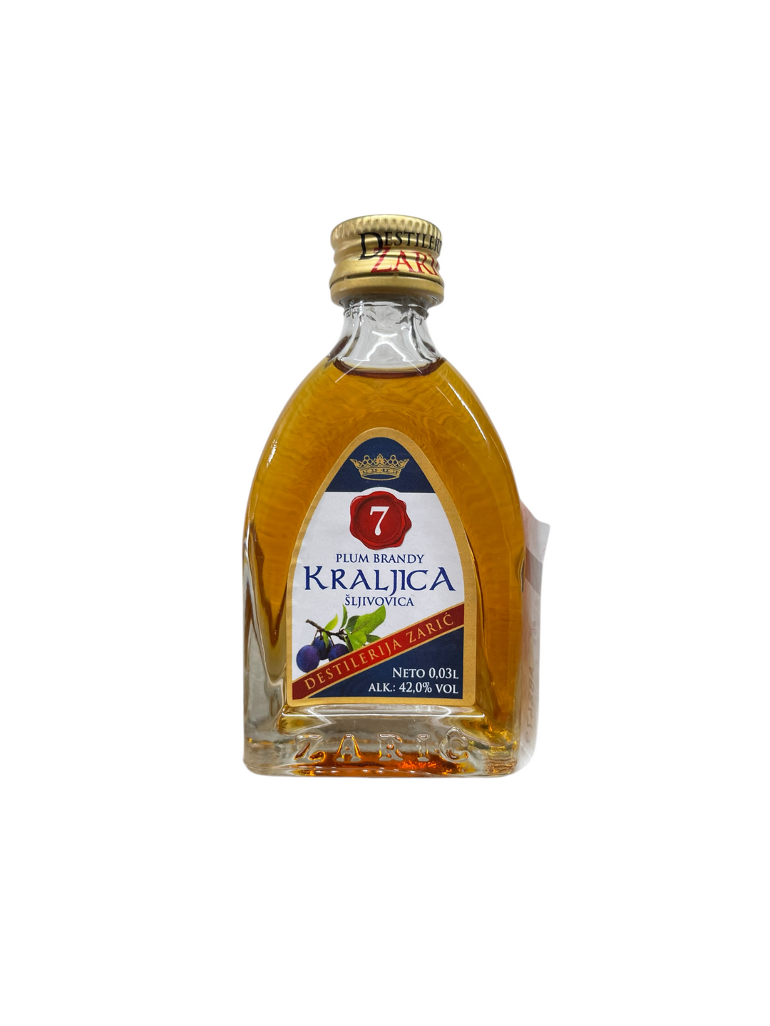 RAKIJA OD ŠLJIVE KRALJICA ZARIĆ 0,03l