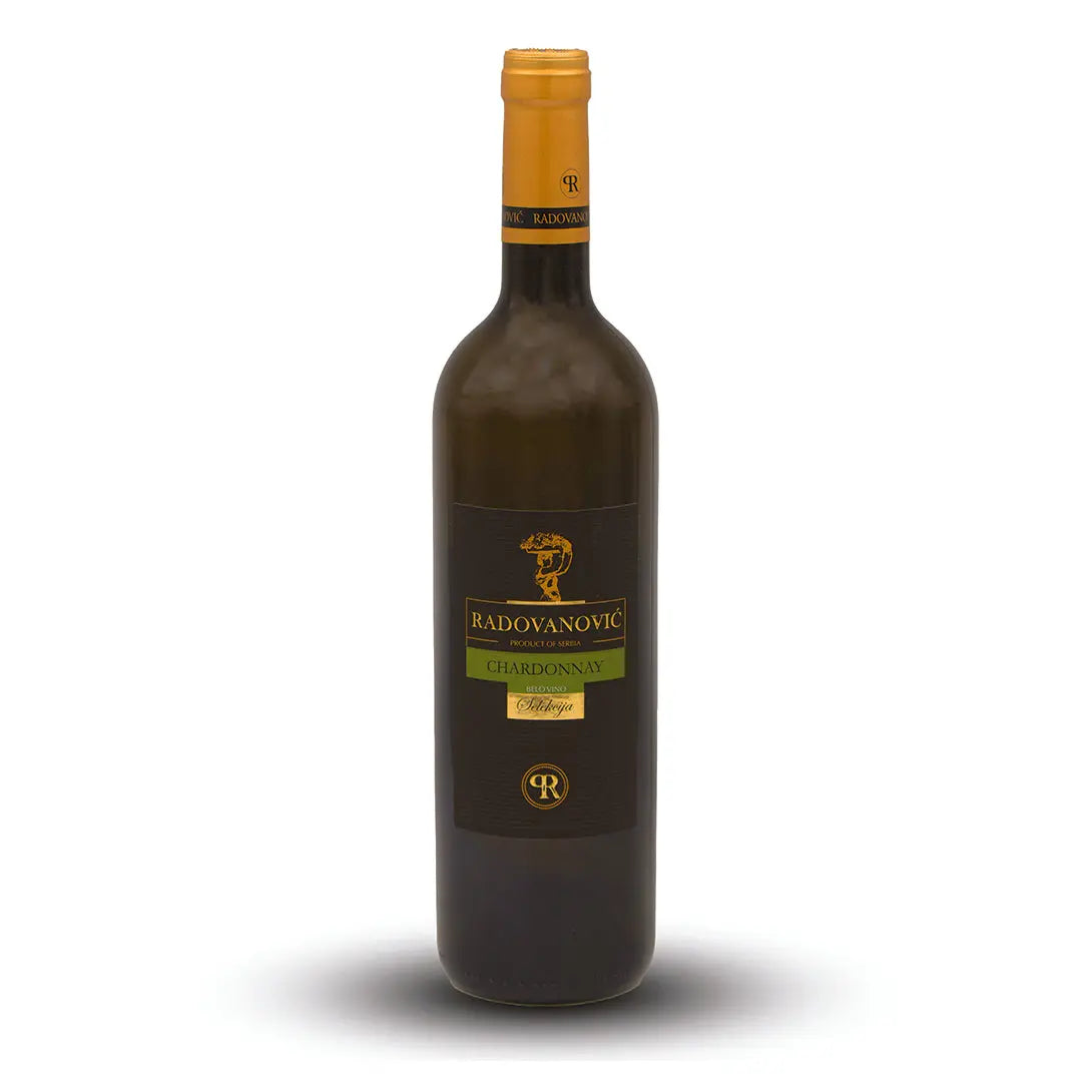 Belo vino CHARDONNAY SELEKCIJA Podrum Radovanović 0,75l Pola Pola
