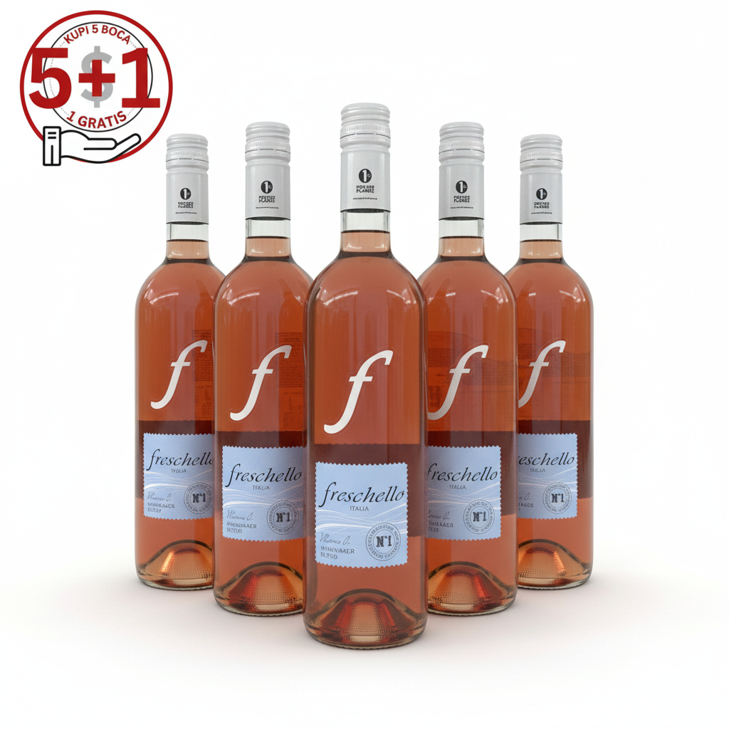 5+1 Freschello Rose Vino