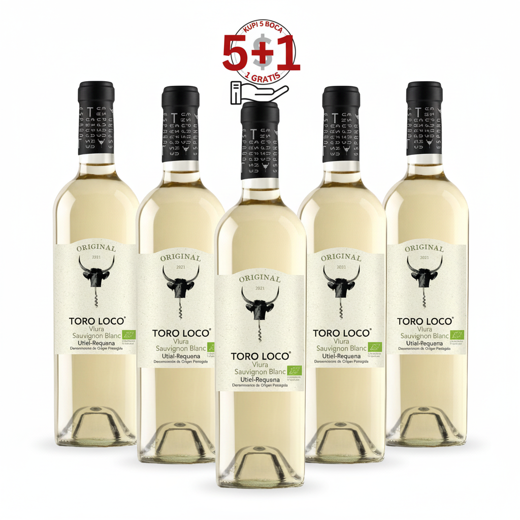 5+1 Toro Loco Belo Organsko Vino