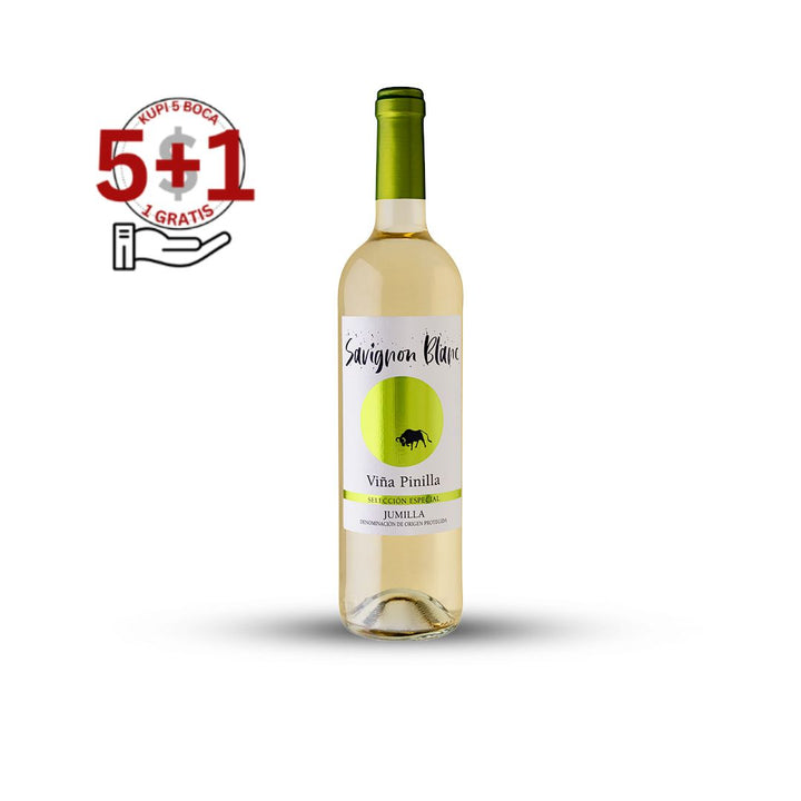 5+1 Belo vino SAUVIGNON BLANC Viña Pinilla 0,75 l
