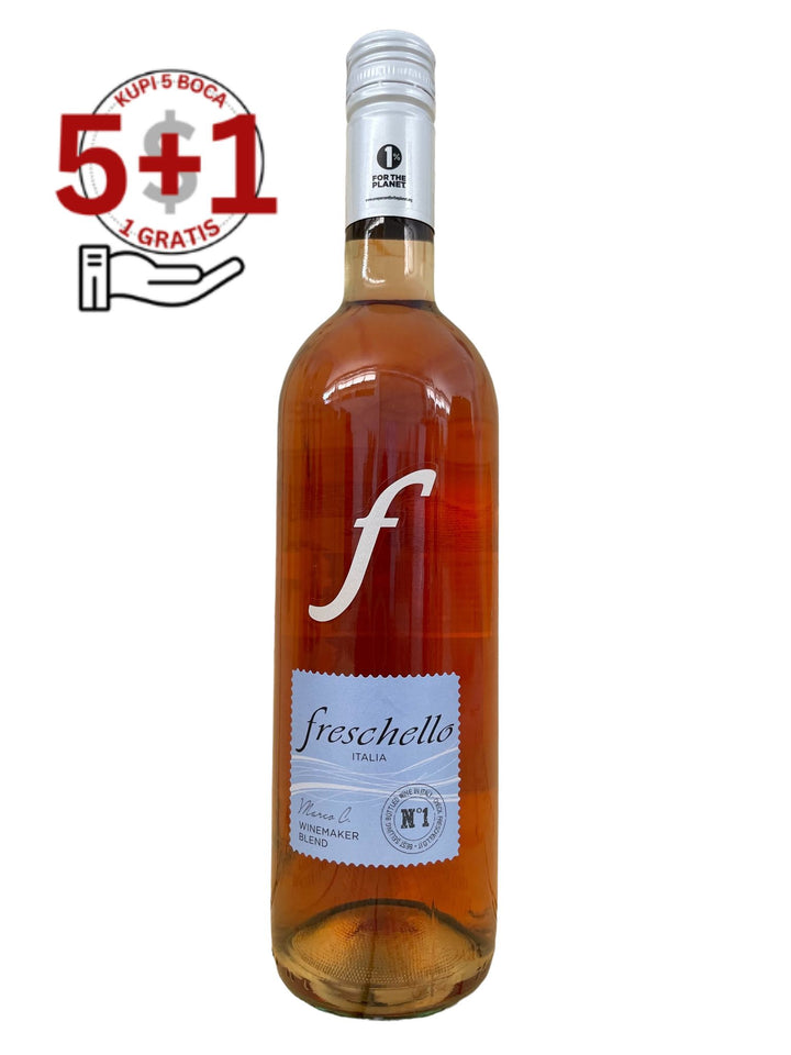 5+1 ROSE VINO FRESCHELLO 0,75l