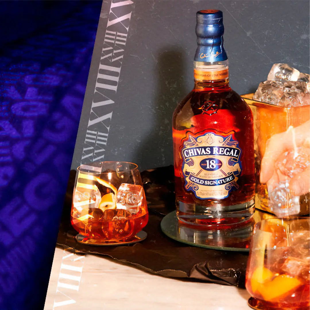 Blended REGAL 18 GOLD SIGNATURE Chivas 0,7 l Pola Pola