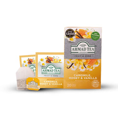 Čaj CAMOMILE, HONEY & VANILLA Ahmad Tea 20 kesica Trampex