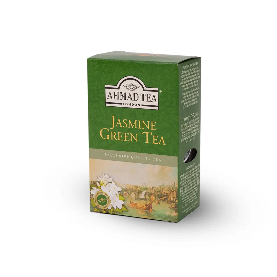 Čaj JASMIN GREEN TEA Ahmad Tea rinfuz 100 g Trampex