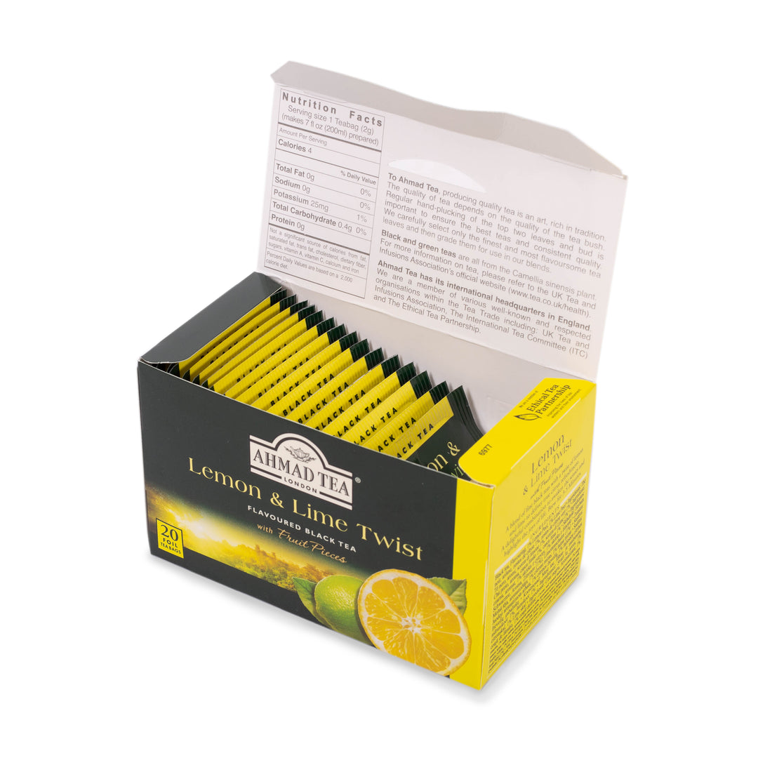 Čaj LEMON & LIME TWIST Ahmad Tea 20 kesica