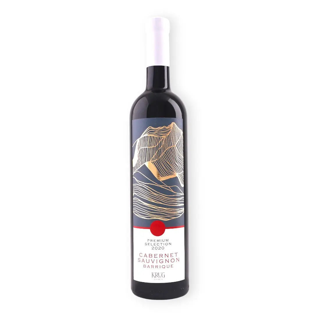 Crveno vino Cabernet Sauvignon Barrique 2020 Vinarija Krug 0,7 l Delikatesi i tako to...