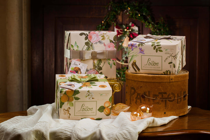 PANETTONE ROSA Fruta e fiori LOISON 600g