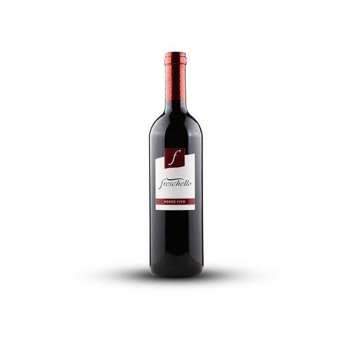 Crveno vino ROSO VIVO + 2 ČAŠE Freschello 0,75 l