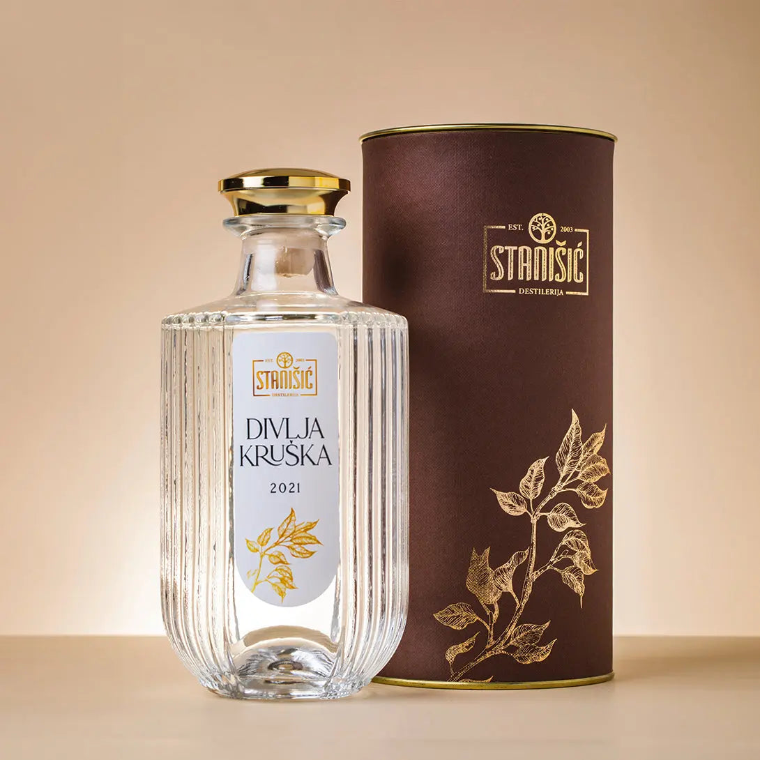 Rakija DIVLJA KRUŠKA Destilerija Stanišić 0,7 l Delikatesi i tako to...