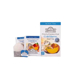 Ledeni čaj PEACH & PASSION FRUIT COLD BREW Ahmad Tea 20 kesica Delikatesi i tako to...