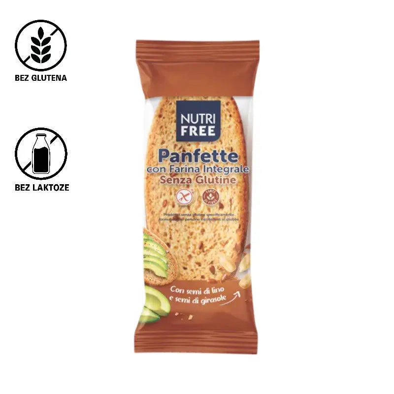 Integralni hleb bez glutena Nutrifree 85g Trampex