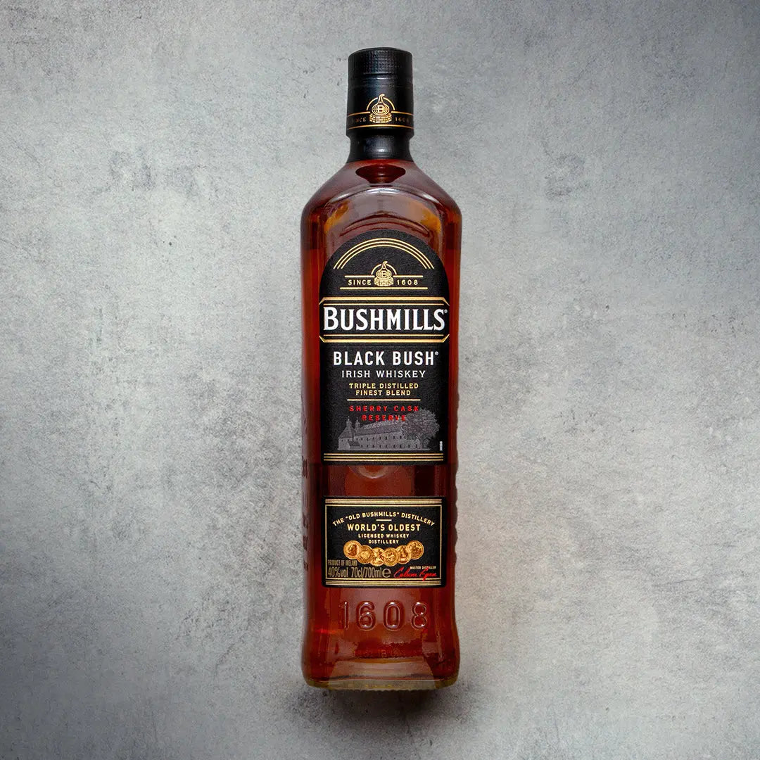 Irish BLACK BUSH Bushmills 0,7l Pola Pola