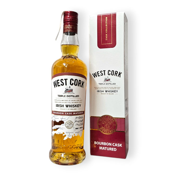 Irski viski BOURBON CASK West Cork 0,7l