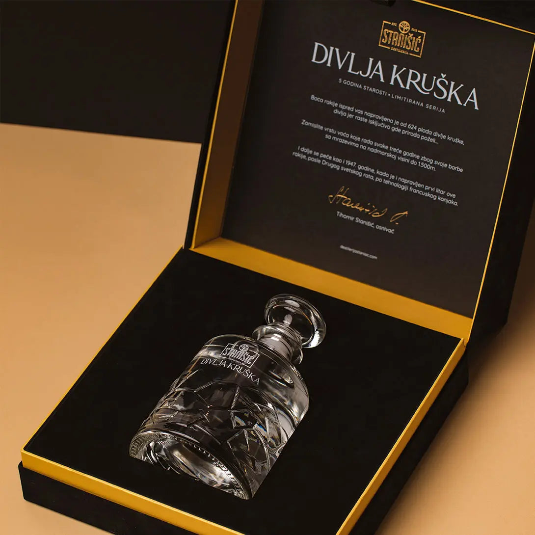 Rakija DIVLJA KRUŠKA LIMITED EDITION Destilerija Stanišić 0,7 l Destilerija Stanišić