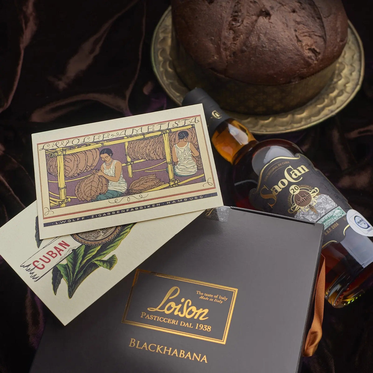 PANETTONE BLACKHABANA LOISON 600g Trampex