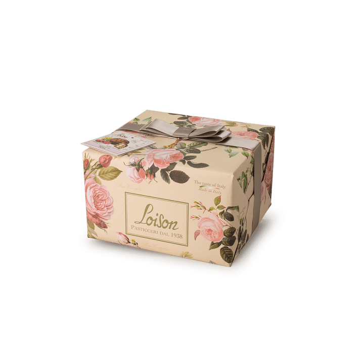 PANETTONE ROSA Fruta e fiori LOISON 600g