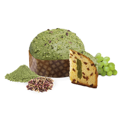 PANETTONE PISTACCHIO MATCHA Fruta e fiori LOISON 600g Trampex