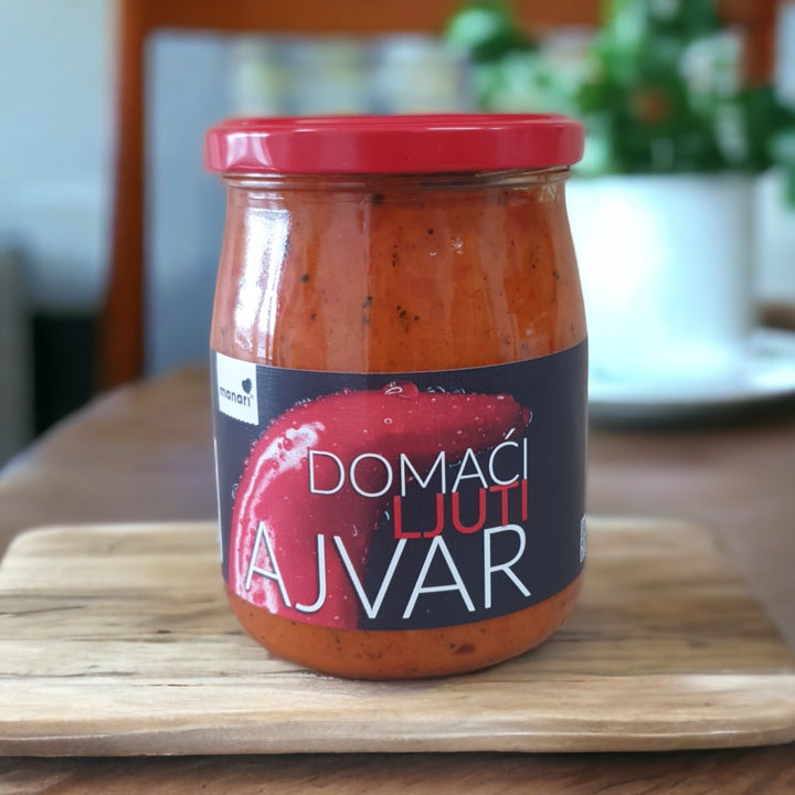 AJVAR LJUTI DOMAĆI Manari 550g