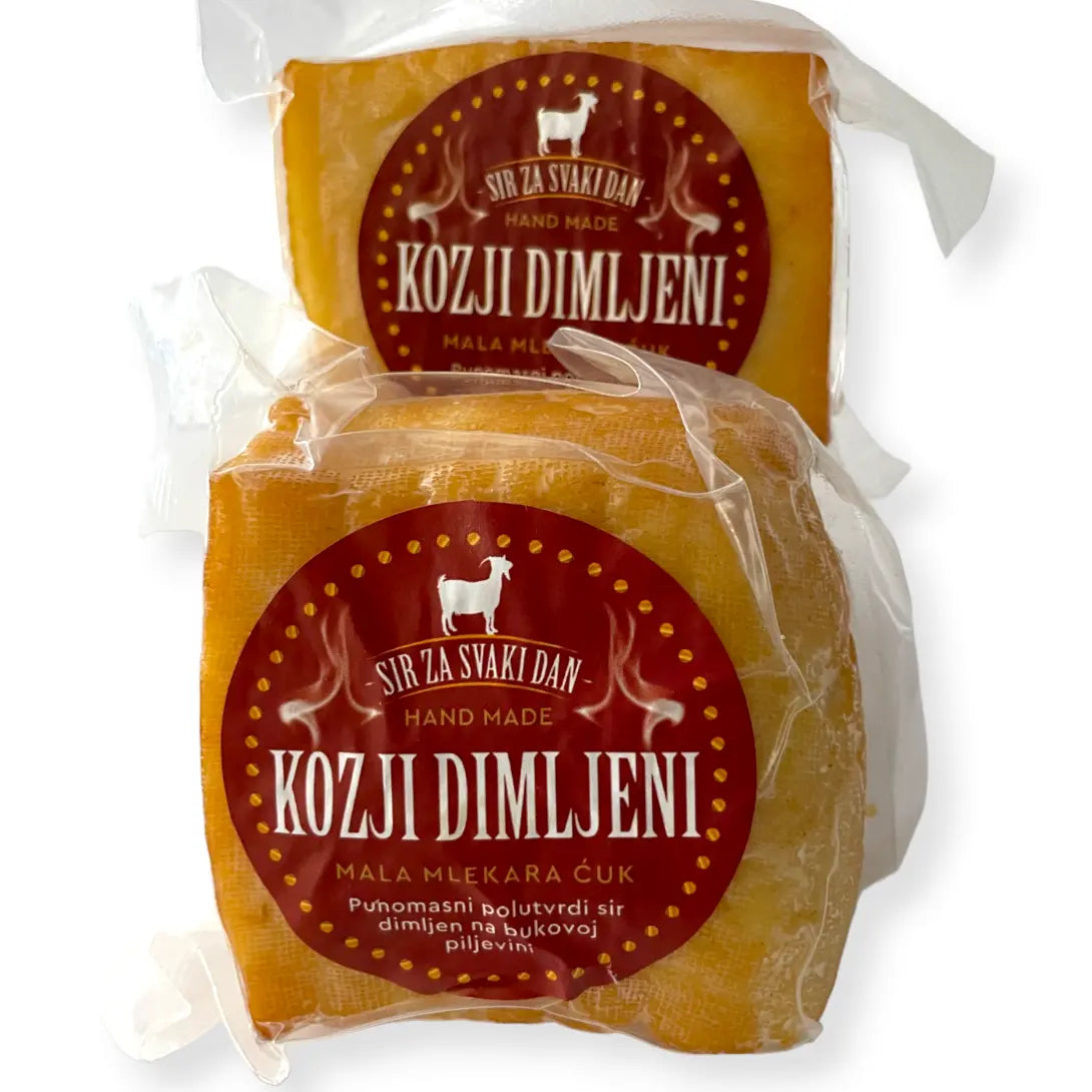 Sir Polutvrdi punomasni KOZJI DIMLJENI Mala mlekara Ćuk Delikatesi i tako to...