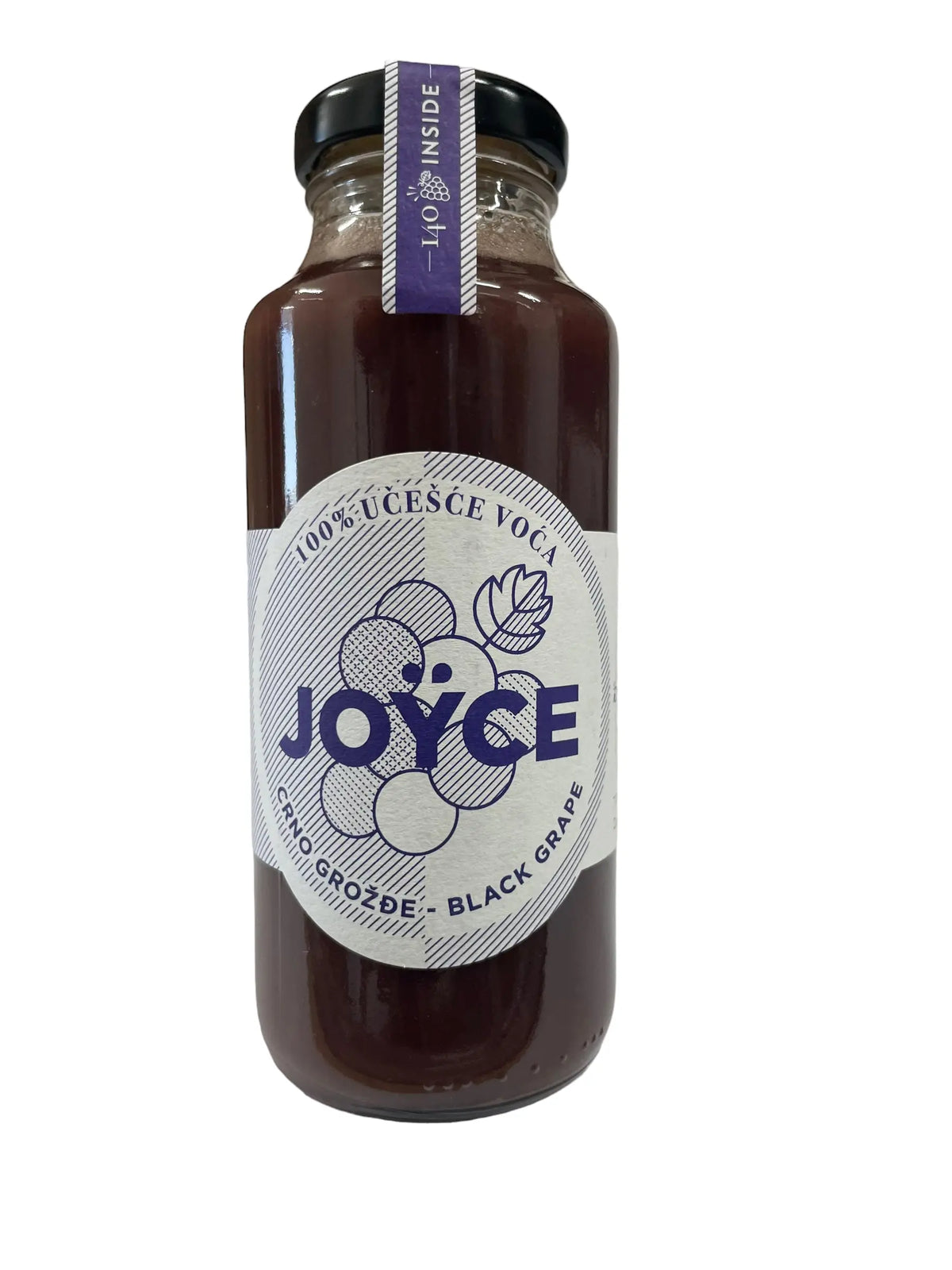 SOK JOYCE CRNO GROŽĐE 100% UČEŠĆE VOĆA 0,25l Food Concept doo
