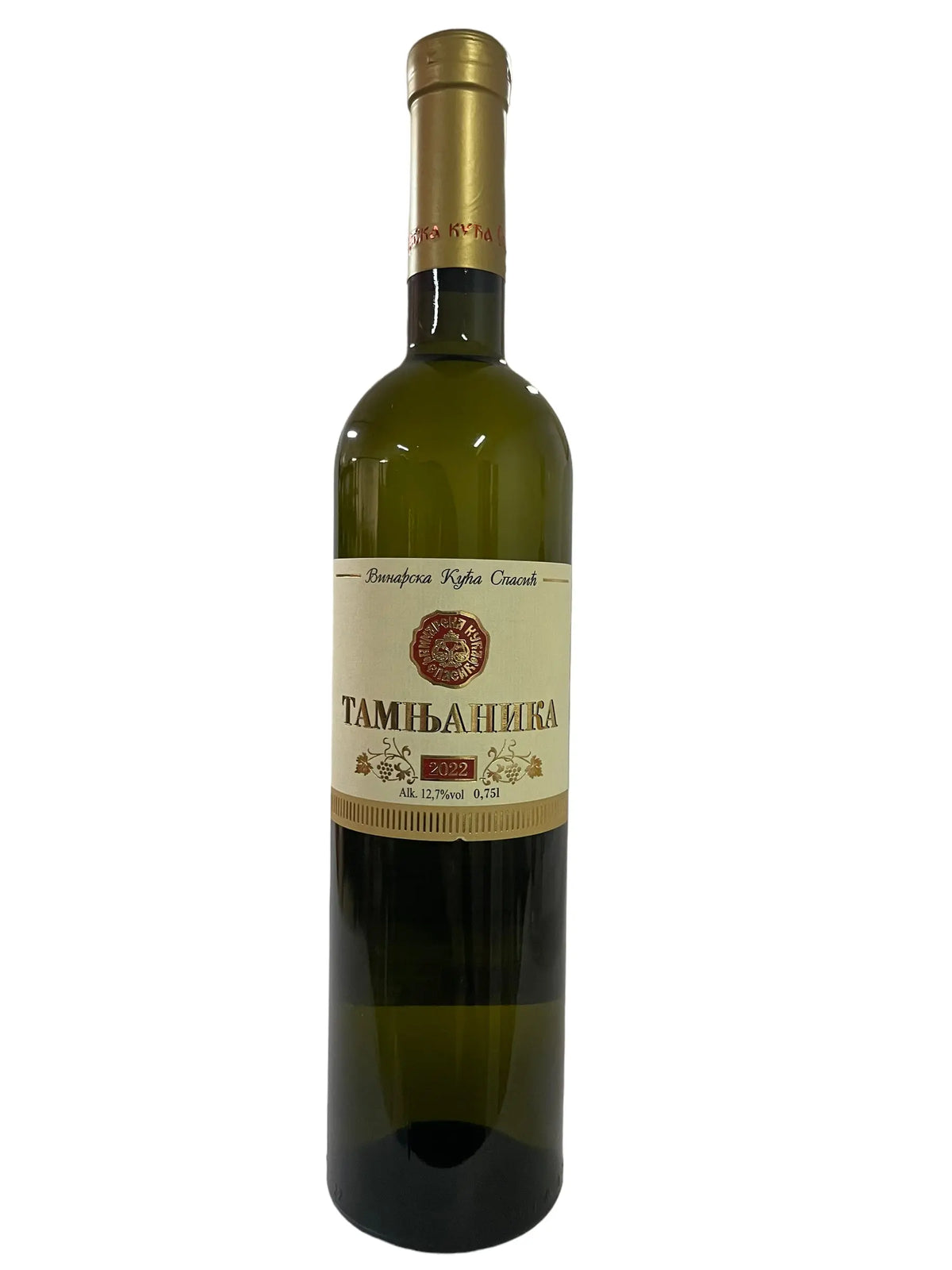 Belo vino tamjanika Spasić 0,75l Pola Pola