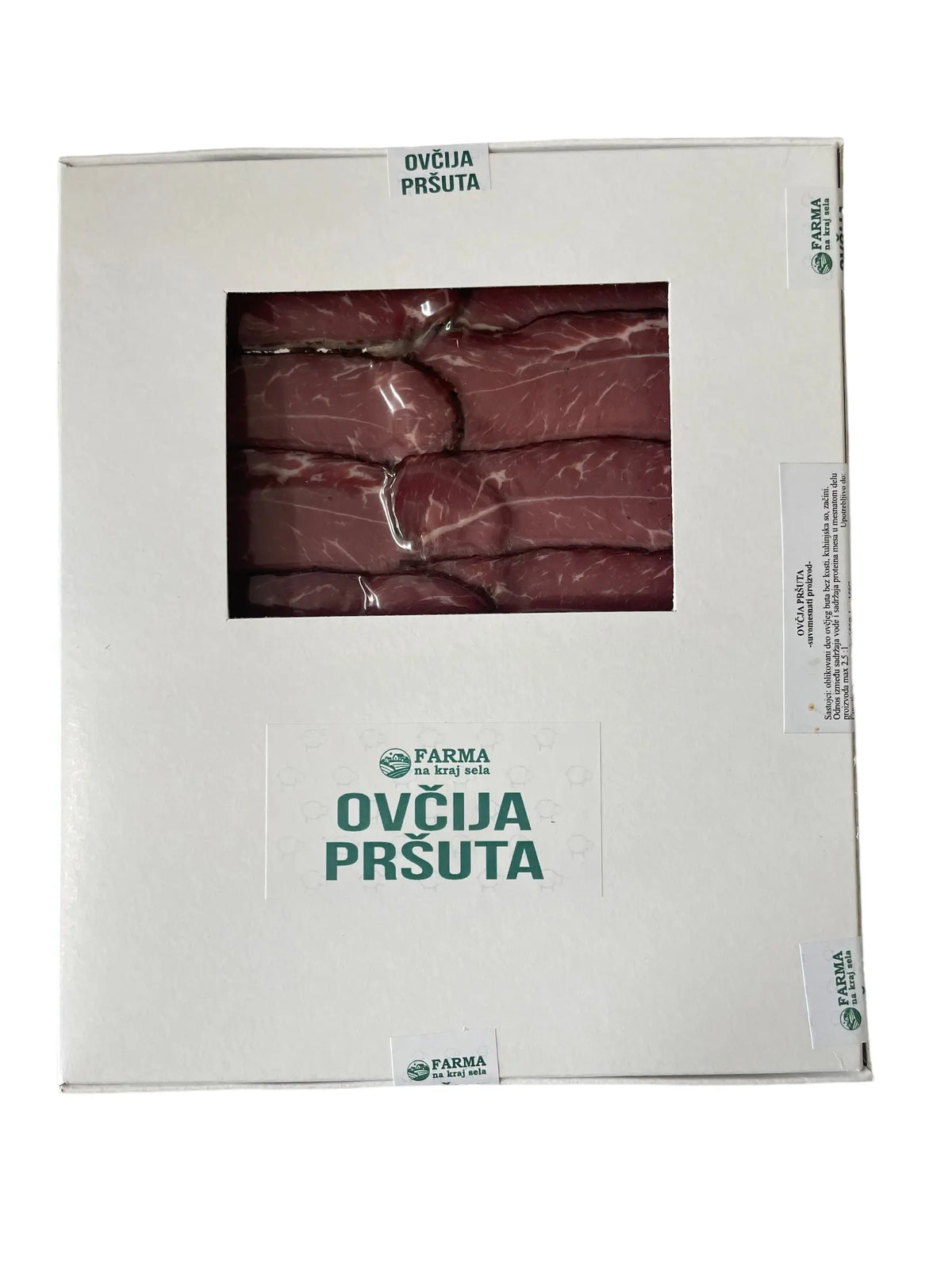 Ovčiji pršut Farma na kraj sela slajs 100g Delikatesi i tako to...