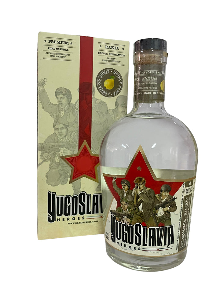 Rakija od dunje YUGOSLAVIA HEROES gift box 0.7l