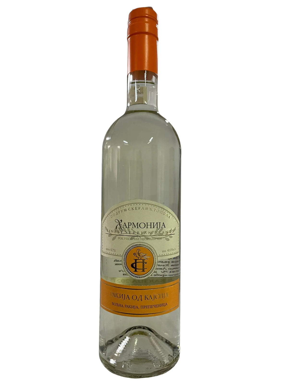 Rakija kajsija Harmonija 0,75l Pola Pola