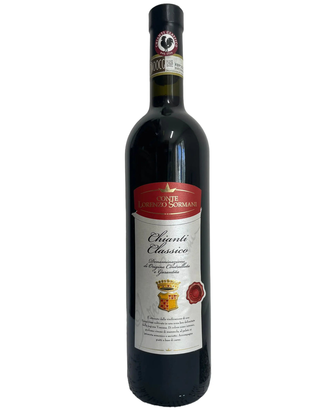 Crveno vino CHIANTI CLASSICO Conte Lorenzo Sormani 0,75 l Trampex