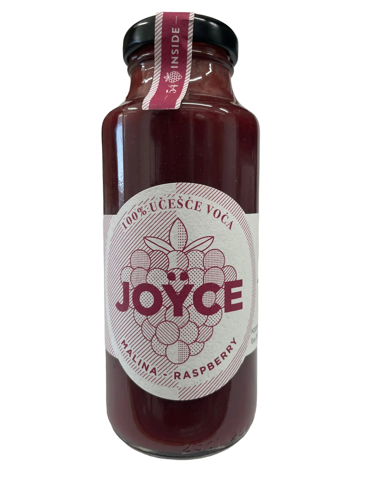 SOK JOYCE MALINA 100% UČEŠĆE VOĆA 0,25l Food Concept doo