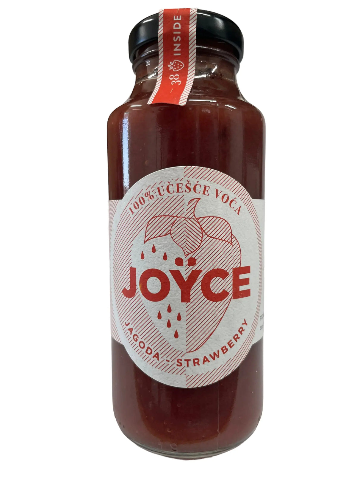 SOK JOYCE JAGODA 100% UČEŠĆE VOĆA 0,25l Food Concept doo