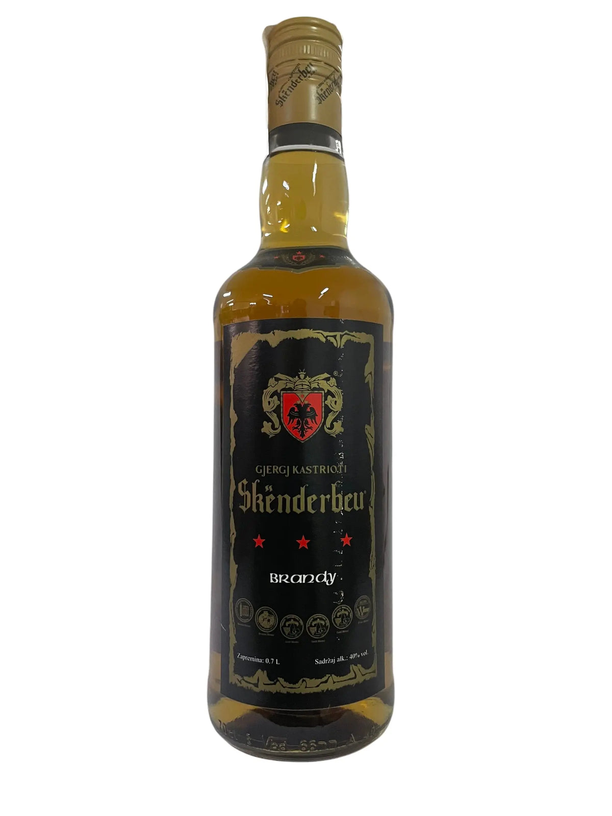Brandy 3 Star Skenderbeg 0.7l Pola Pola