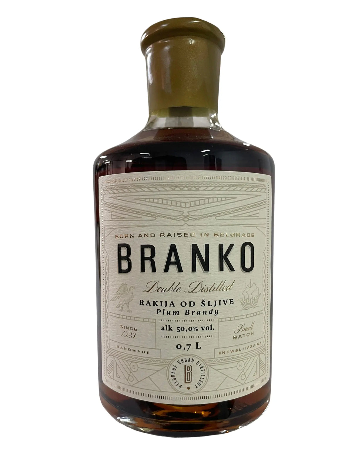 Rakija Branko Traditional šljiva 0,7l Pola Pola