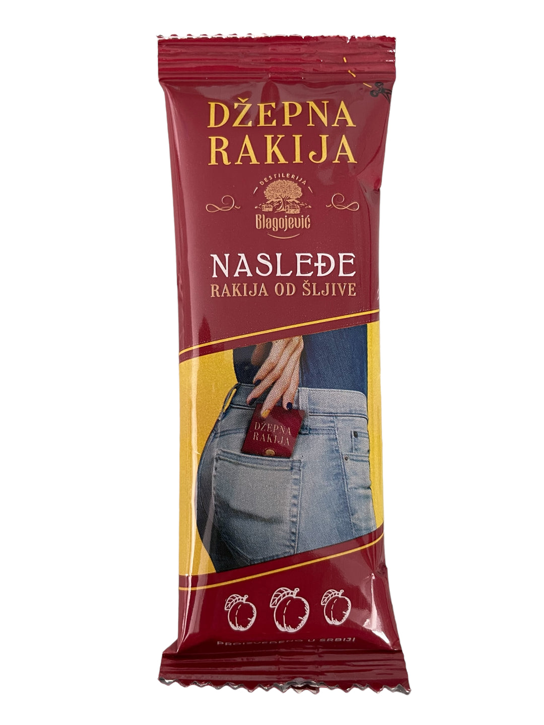 DŽEPNA RAKIJA OD ŠLJIVE NASLEĐE 12x30ml