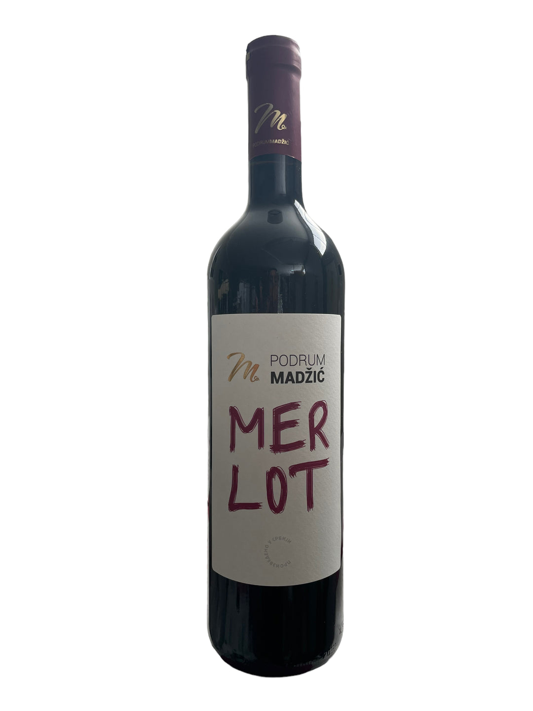 Crveno vino "THE MERLOT" MADŽIĆ  0,75l