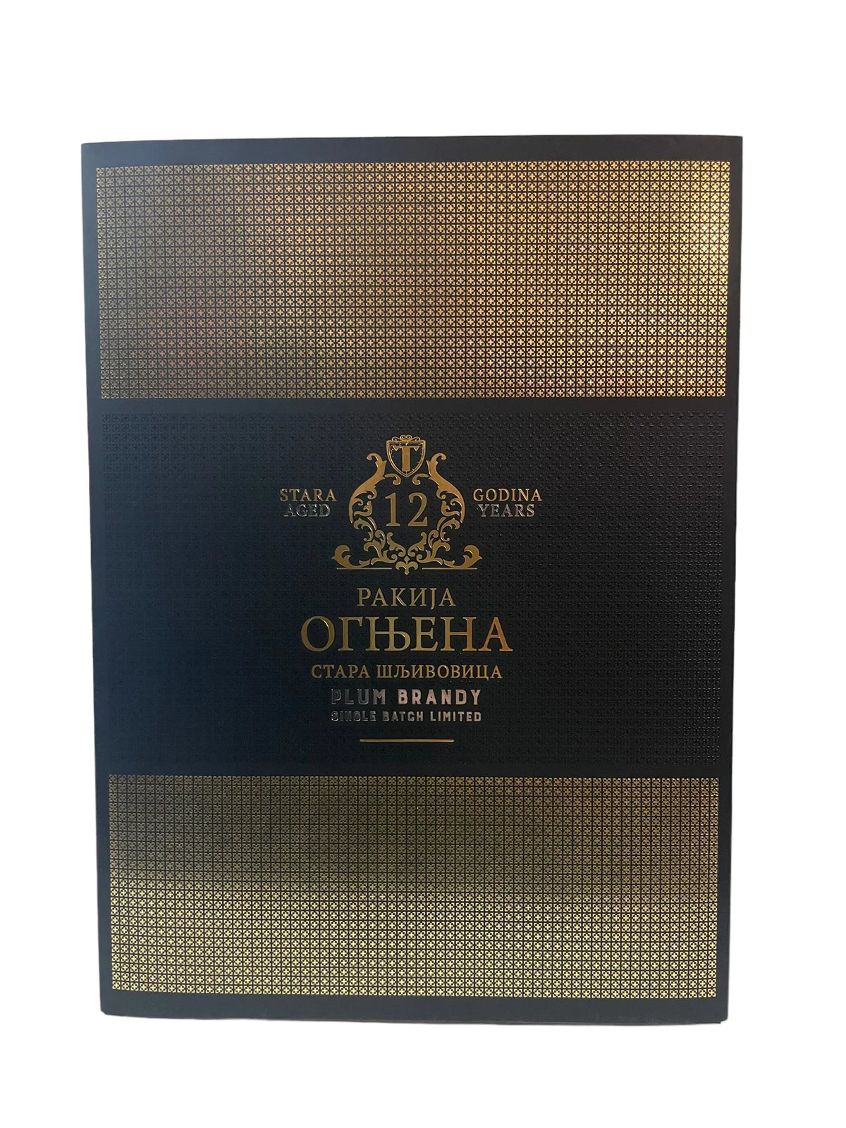 Rakija OGNJENA PREMIJUM ŠLJIVA 12g. 0.7l Pola Pola