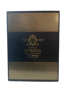 Rakija OGNJENA PREMIJUM ŠLJIVA 12g. 0.7l