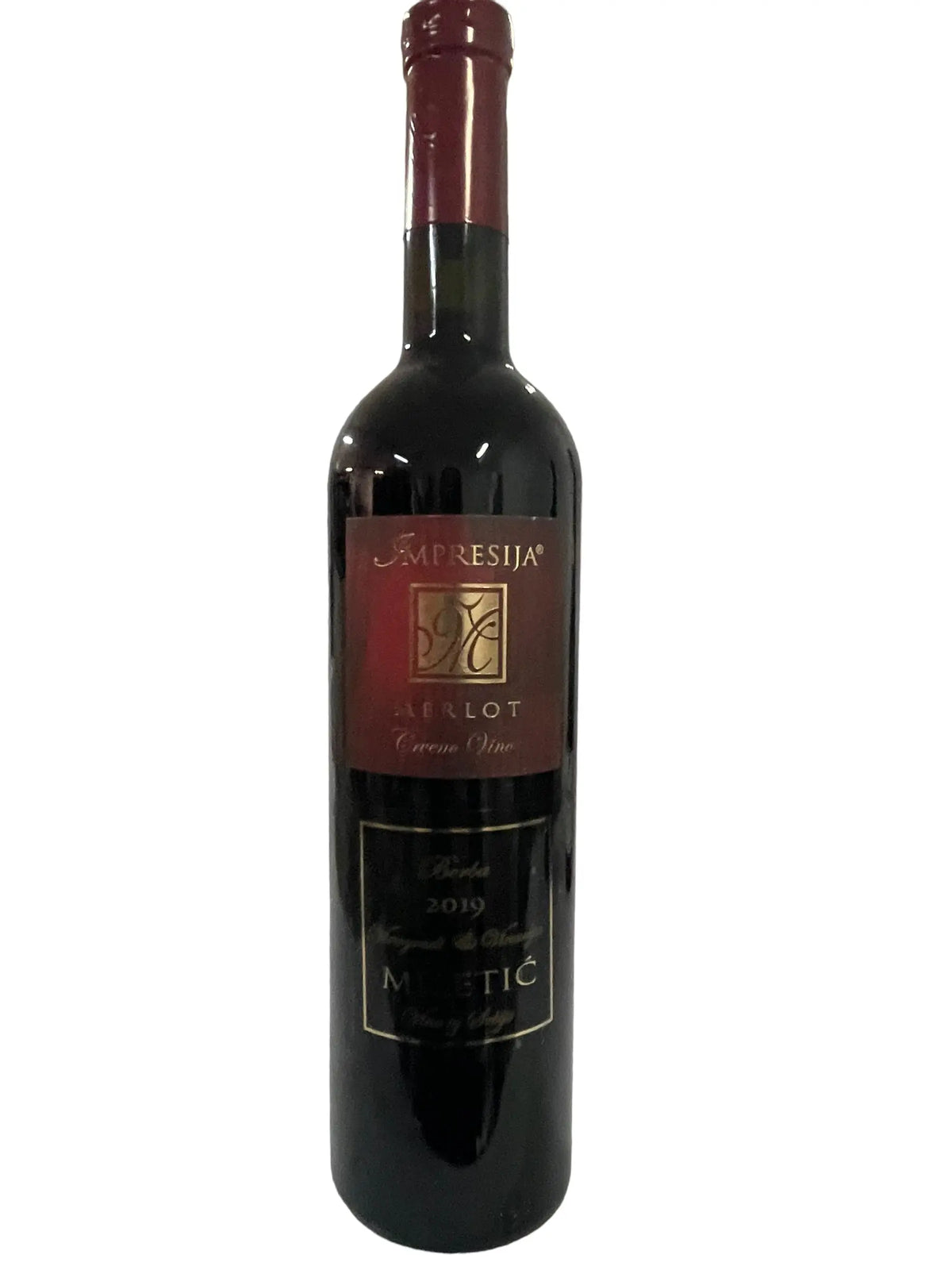 Crveno vino MERLOT MILETIĆ 0,75l Pola Pola