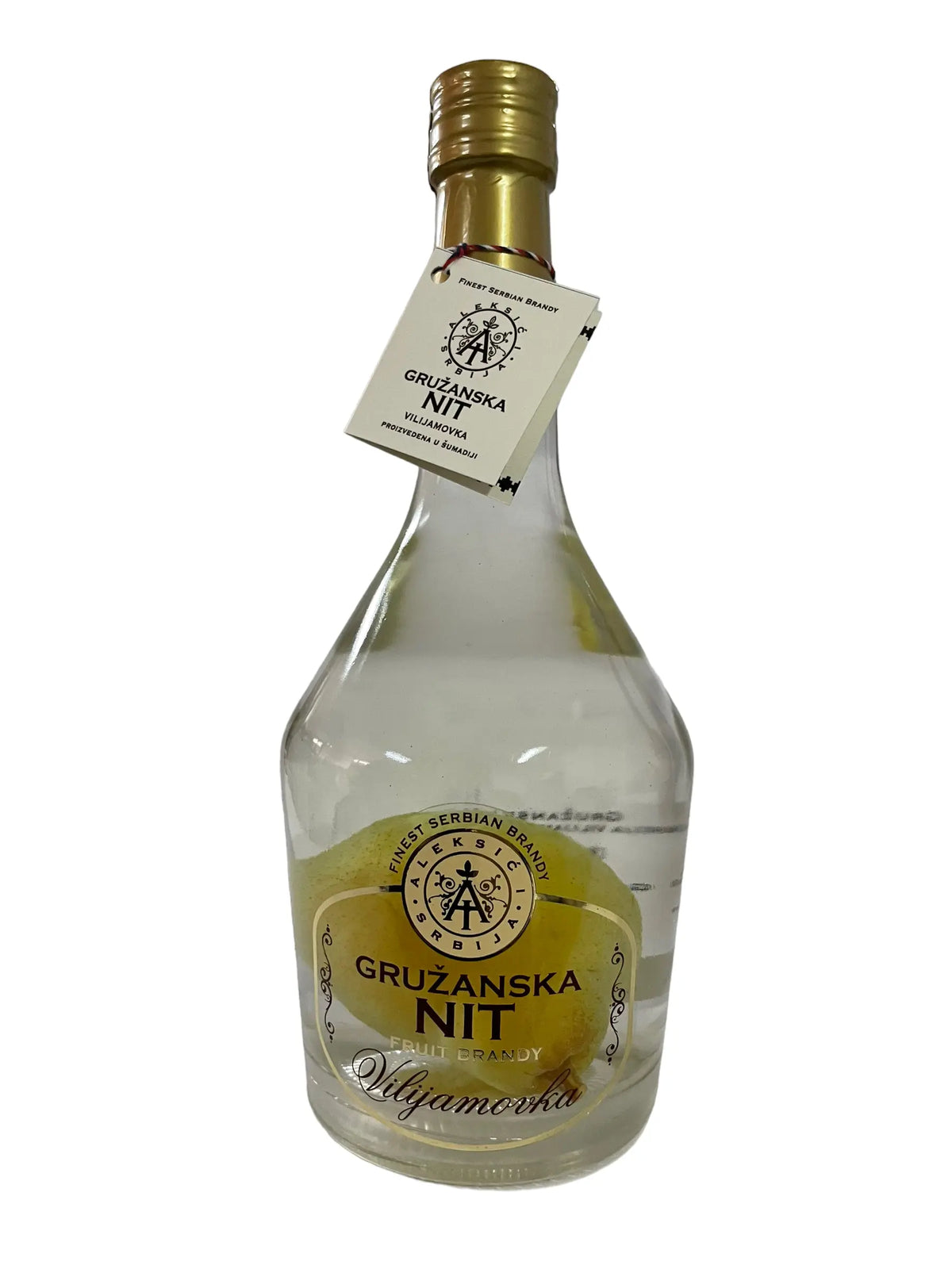 Rakija Gružanska Nit Viljamovka Sa Plodom 0,5l Pola Pola