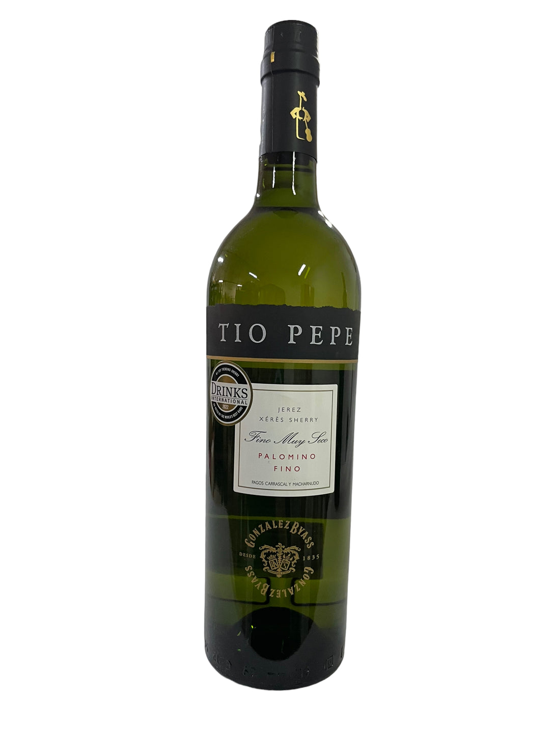 Belo vino Tio Pepe Fino Sherry 0,75l