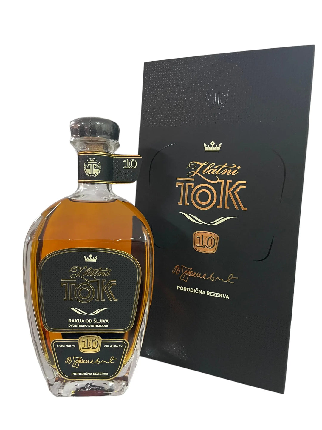 Tok Rakija Rakija Zlatni Tok 10g Šljiva 0,7l - Delikatesi i tako to...