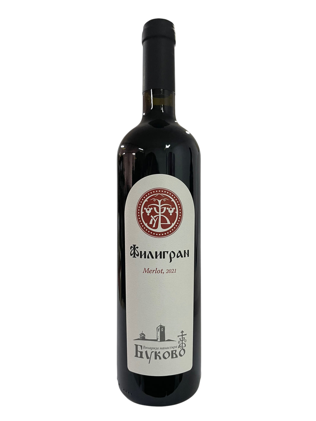 Crveno vino Filigran Merlot Manastir Bukovo 0.75l