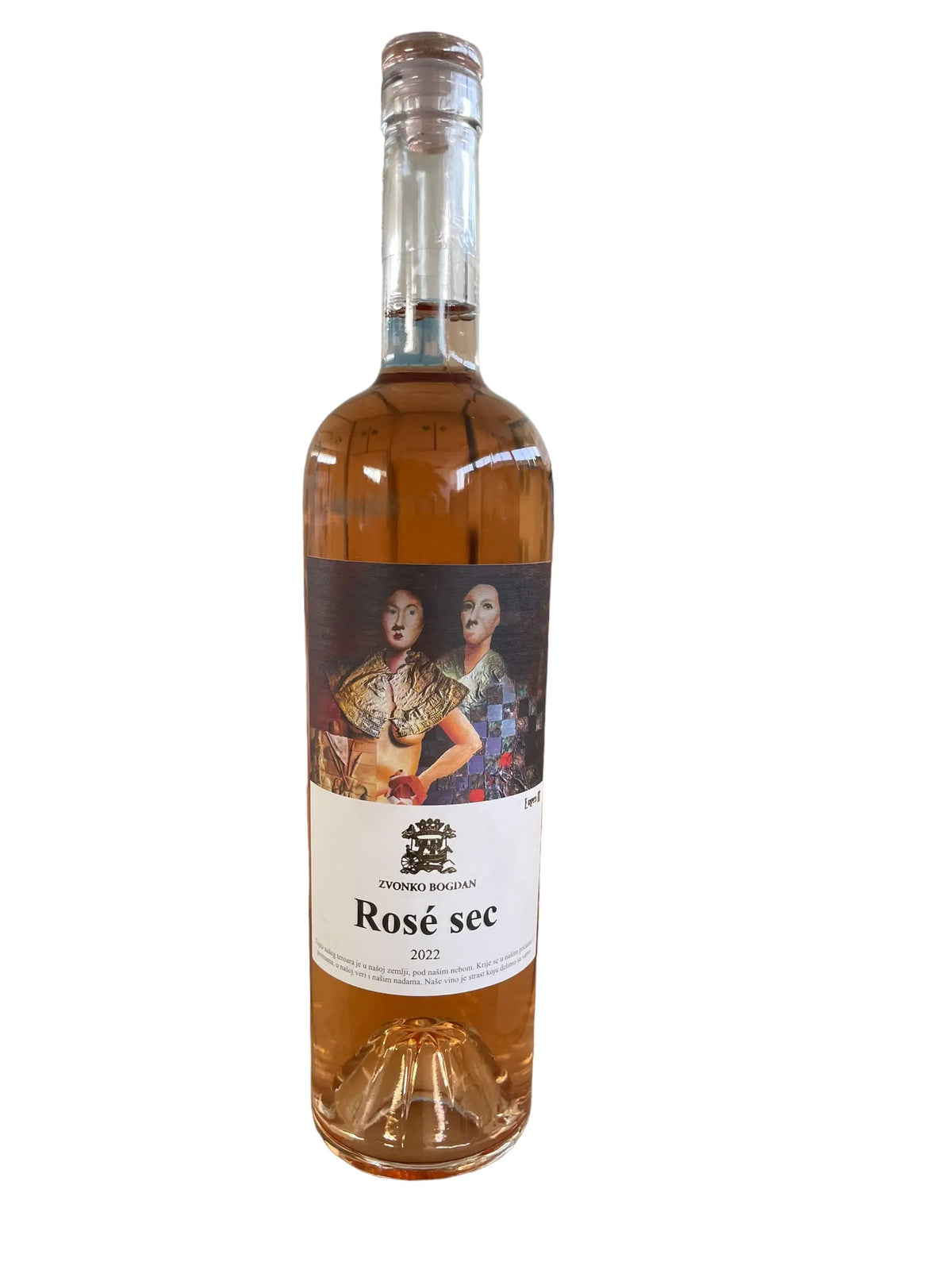 Rose vino Zvonko Bogdan Rosé sec 2022 0.75l Pola Pola