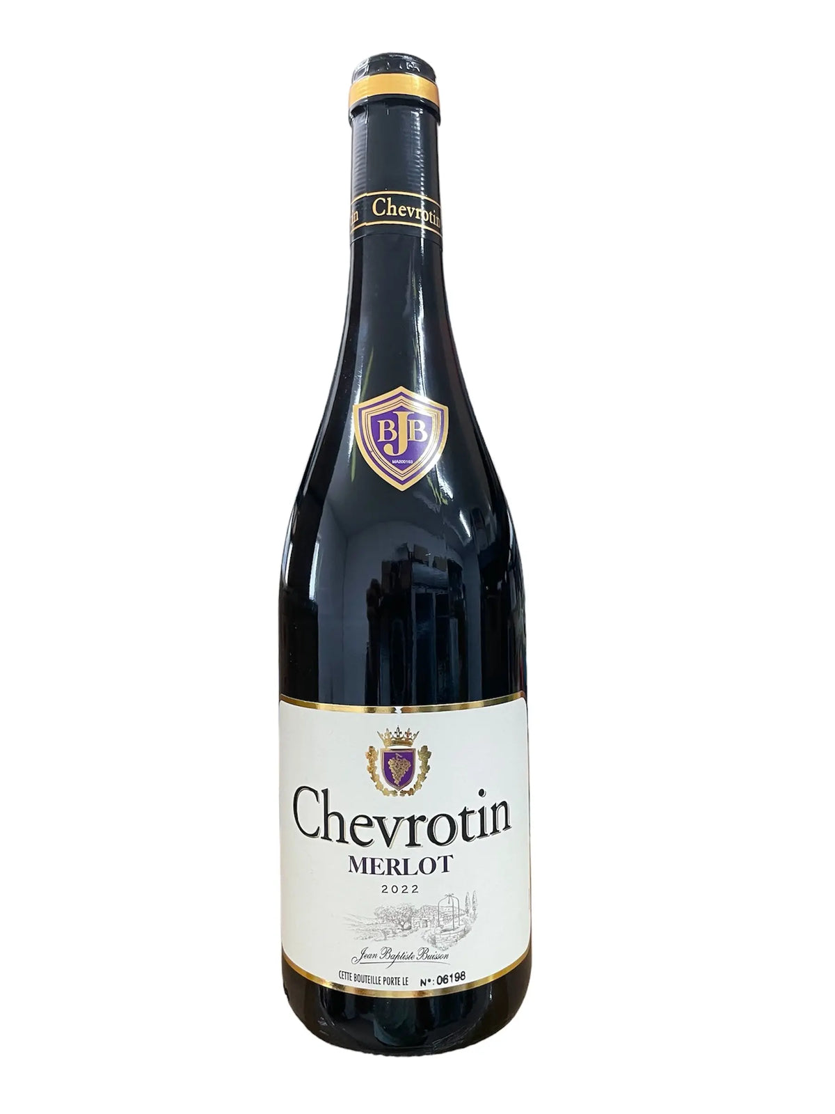 CRVENO VINO MERLOT CHEVROTIN 0,75l Trampex