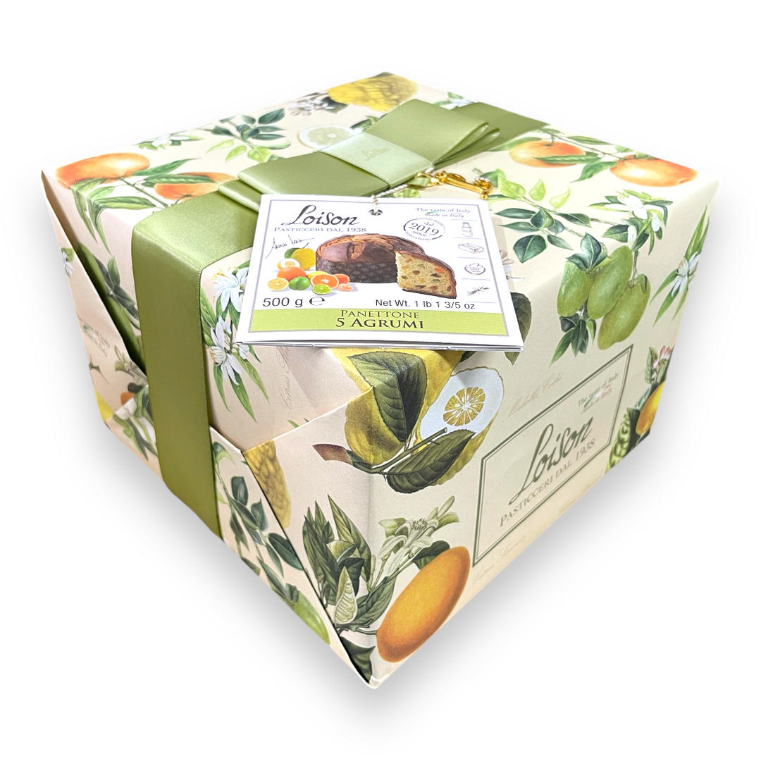 Panettone AGRUMATO FRUTTA E FIORI Loison 500 g